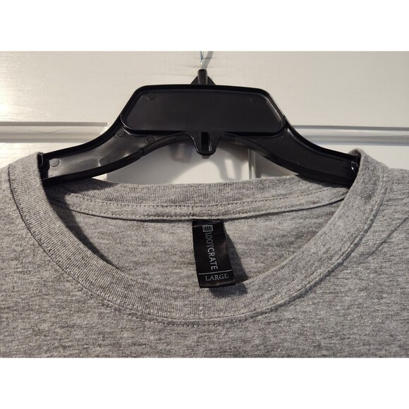 World of Warcraft Men's Large Exclusive Orc Human T-Shirt Gray Fast Shipping USA - Picture 4 of 11